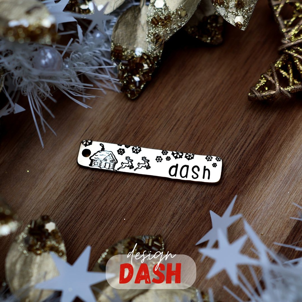 CHRISTMAS BAR TAG