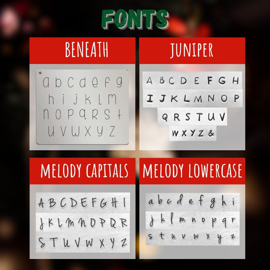 CHRISTMAS BAR TAG