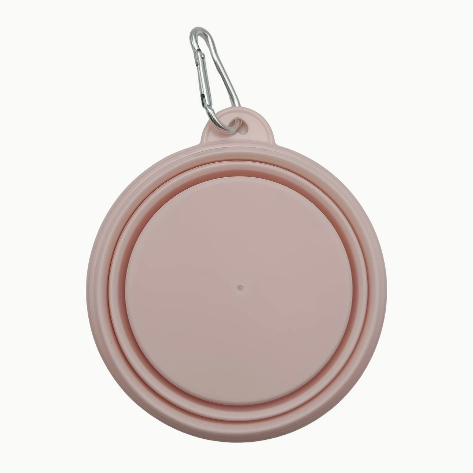 Collapsable drinking bowl