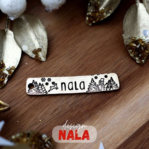 CHRISTMAS BAR TAG