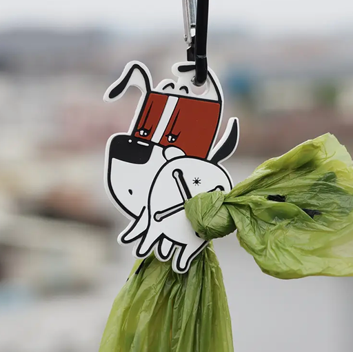 HANDSFREE POOPBAG HOLDER 